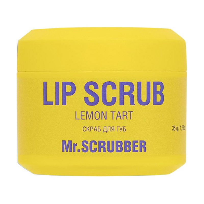 Cкраб для губ Mr.Scrubber Lip Scrub Lemon Tart із ароматом лимонного тарту, 35 г