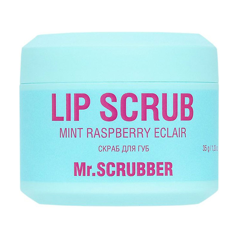 Cкраб для губ Mr.Scrubber Lip Scrub Mint Raspberry Eclair із ароматом м'ятно-малинового еклера, 35 г